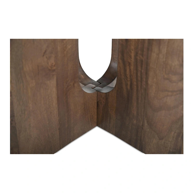 48 Inch Round Dining Table with Sculptural Cross Base Seats 4 in Marble or Solid Mango Wood