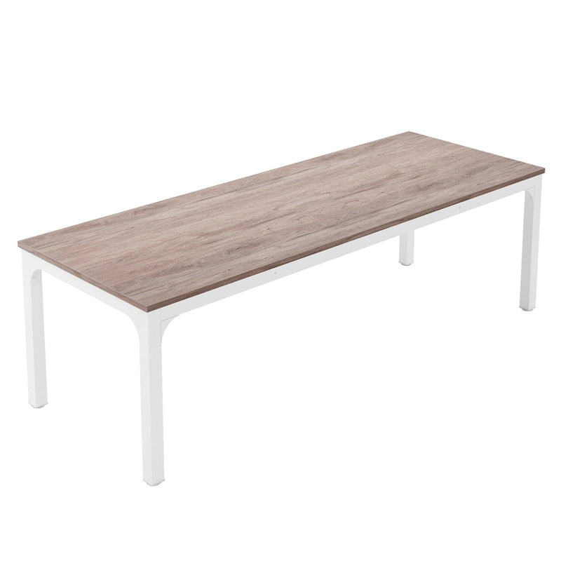 78.8 Inch Extra-Long 2-Person Computer Desk with Sturdy Metal Legs Scratch-Resistant Surface for Home Office