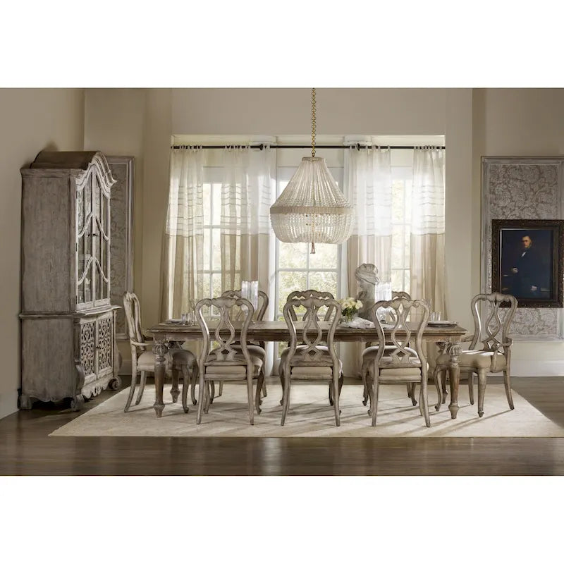 Hooker Furniture Chatelet 72 to 108 Inch Antique Farmhouse Dining